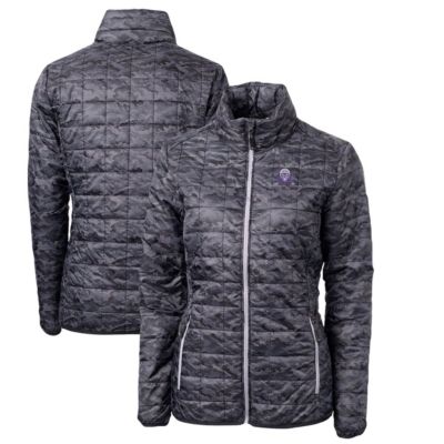 NCAA Northwestern Wildcats Camouflage Vault Rainier PrimaLoft Eco Insulated Full-Zip Puffer Jacket