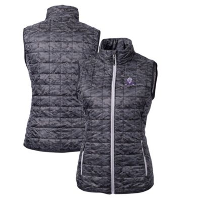 NCAA Northwestern Wildcats Camouflage Vault Rainier PrimaLoft Eco Full-Zip Vest