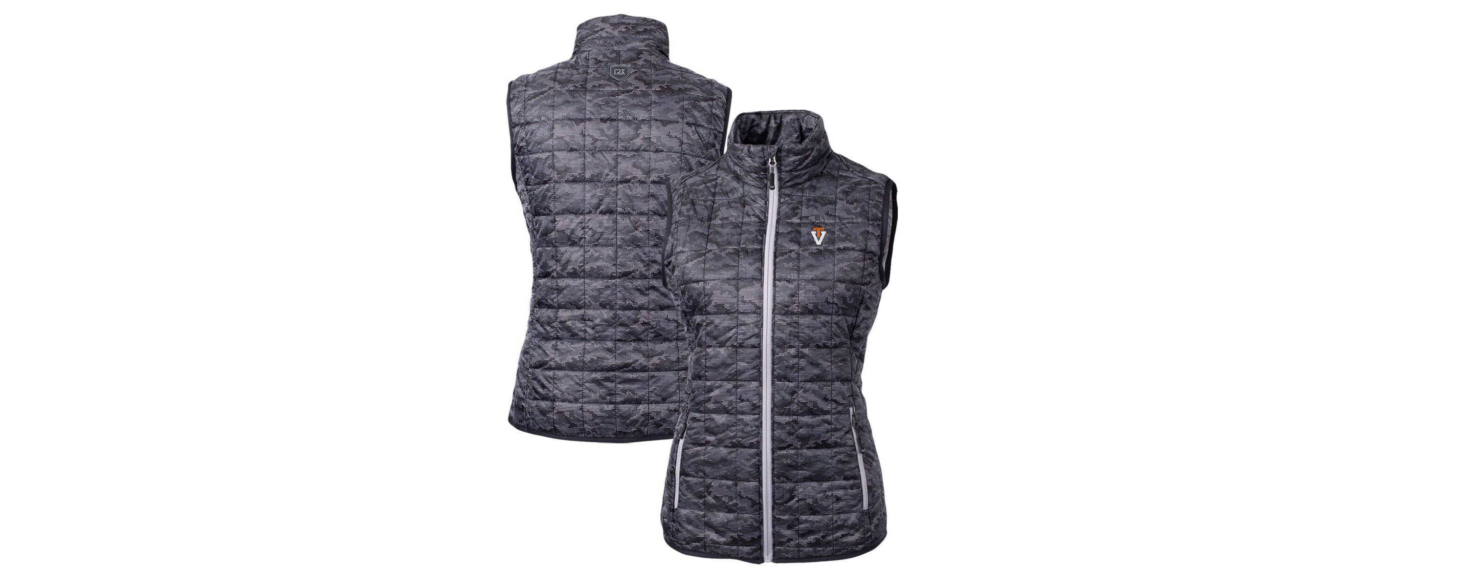NCAA Virginia Tech Hokies Camouflage Vault Rainier PrimaLoft Eco Full-Zip Vest