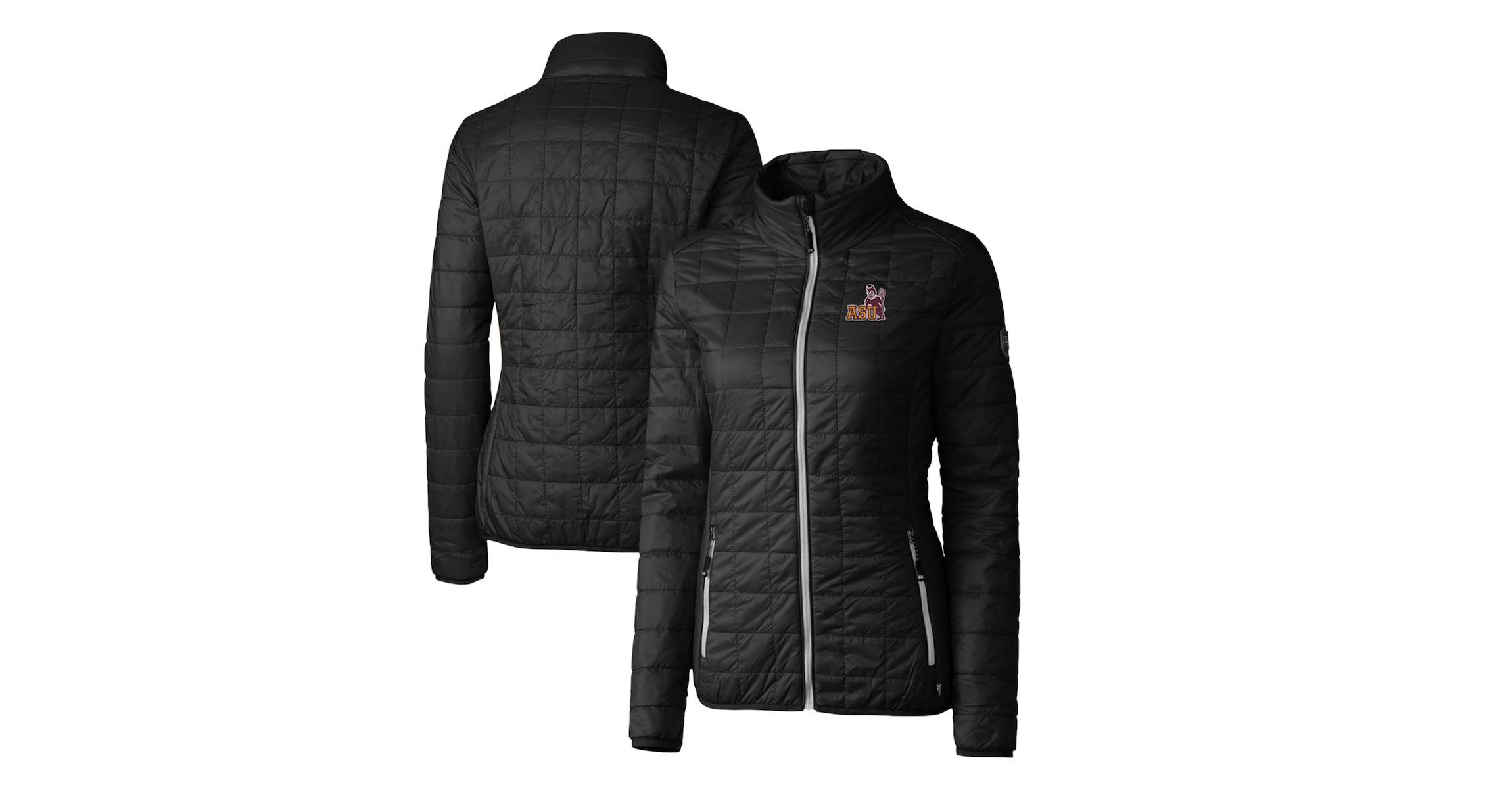 NCAA Arizona State Sun Devils Vault Rainier PrimaLoft Eco Insulated Full-Zip Puffer Jacket