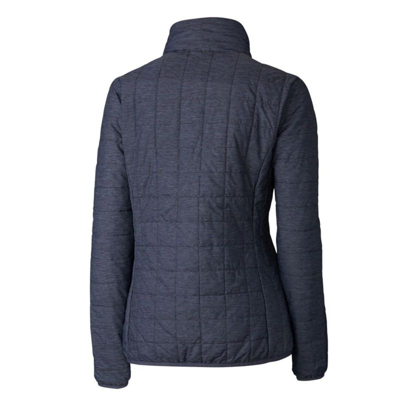 NCAA Heather Georgetown Hoyas Vault Rainier PrimaLoft Eco Insulated Full-Zip Puffer Jacket