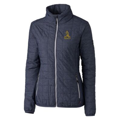 NCAA Heather Northern Arizona Lumberjacks Vault Rainier PrimaLoft Eco Insulated Full-Zip Puffer Jacket