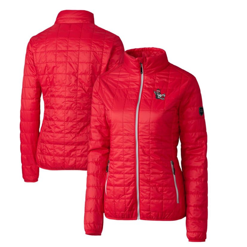 NCAA NC State Wolfpack Vault Rainier PrimaLoft Eco Insulated Full-Zip Puffer Jacket
