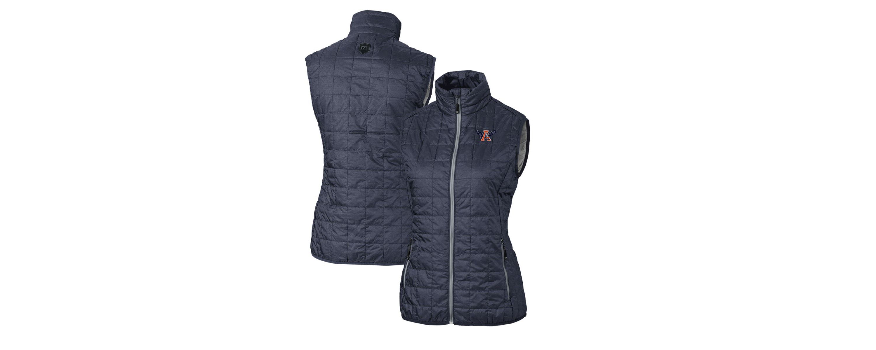NCAA Auburn Tigers Vault Rainier PrimaLoft Eco Full-Zip Puffer Vest