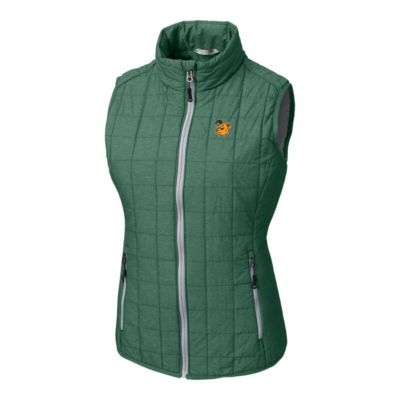 NCAA Heather Baylor Bears Vault Rainier PrimaLoft Eco Full-Zip Puffer Vest