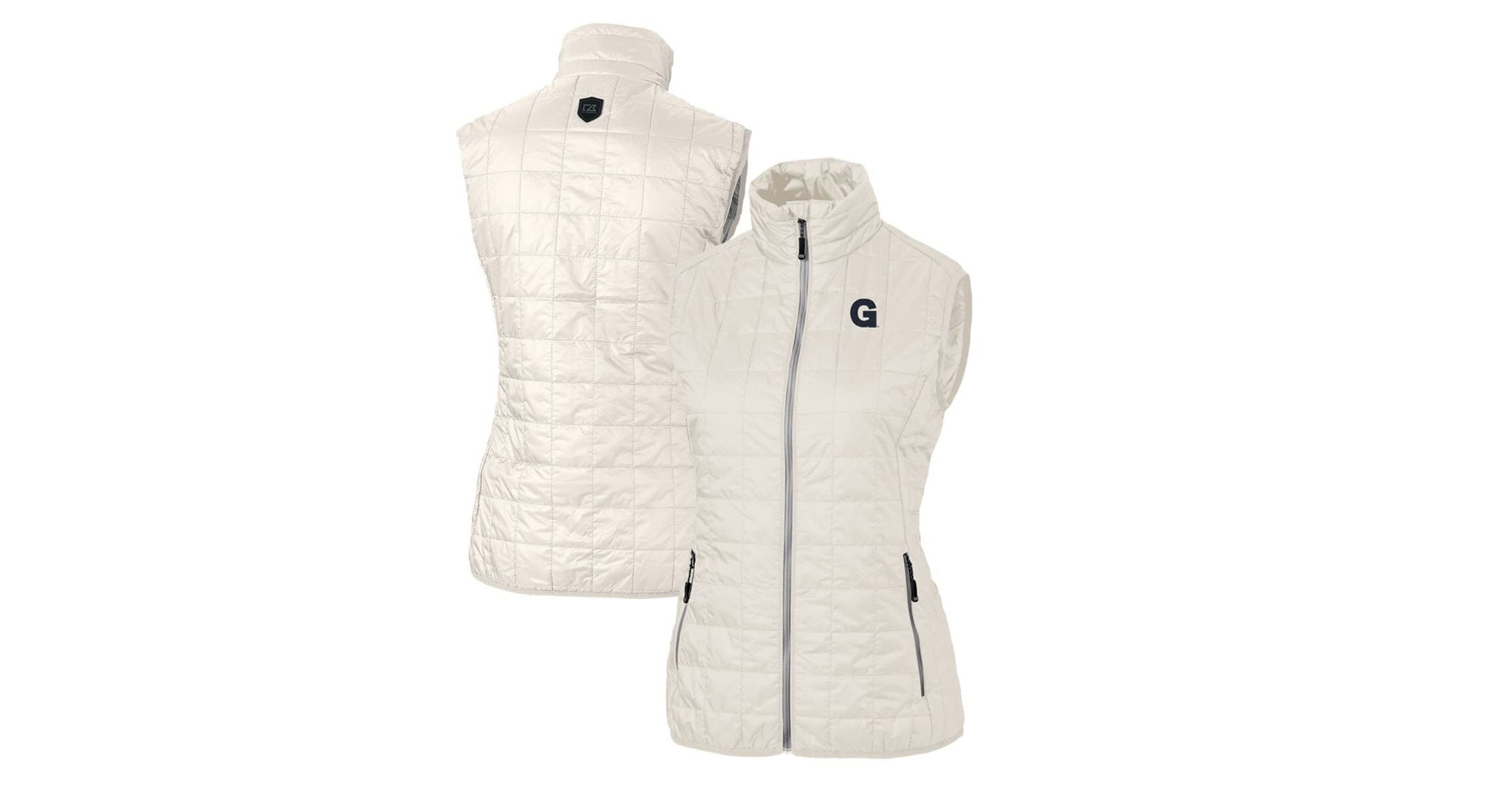 Gonzaga University Bulldogs NCAA Gonzaga Bulldogs Vault Rainier PrimaLoft Eco Full-Zip Puffer Vest