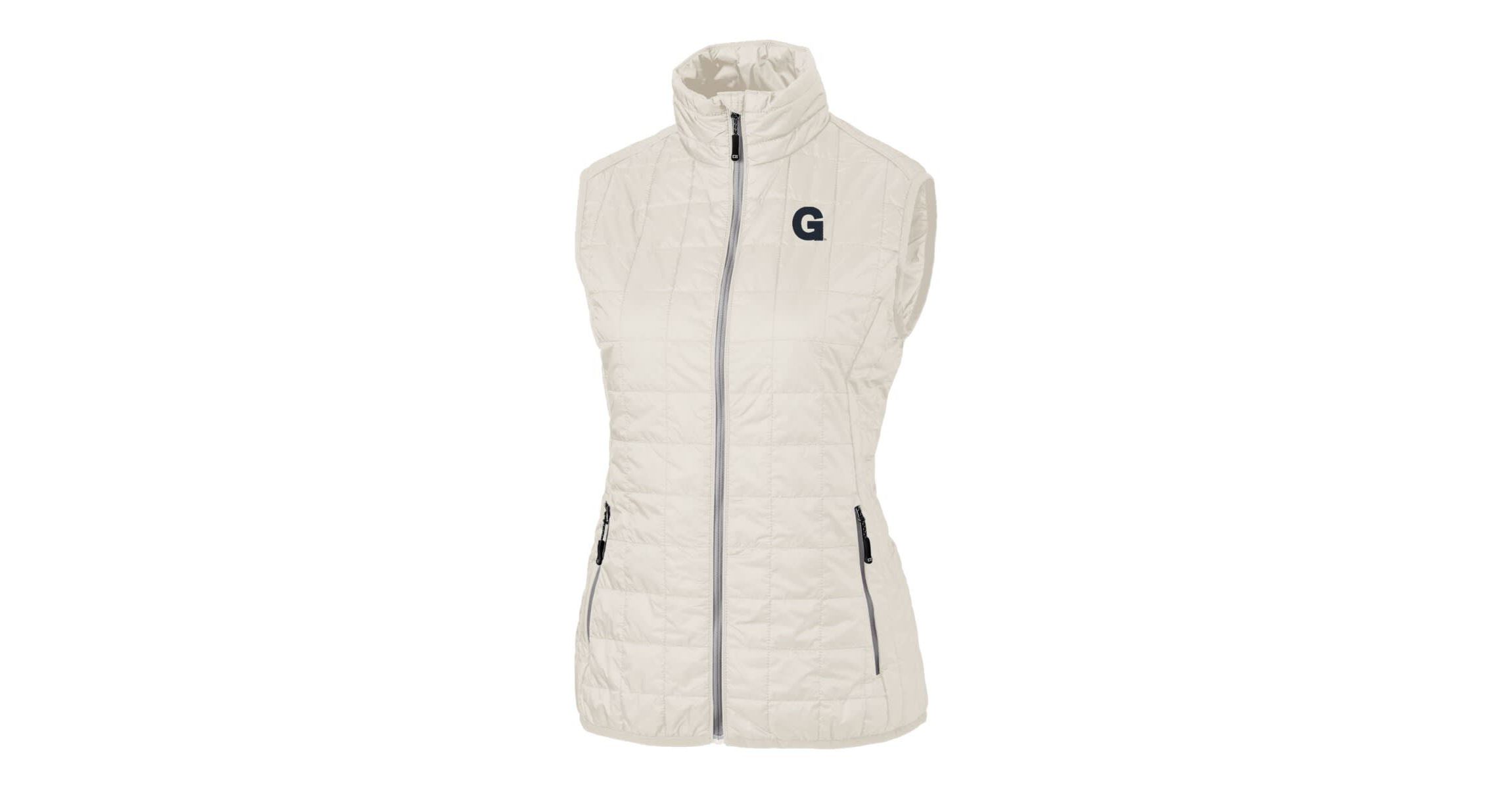 Gonzaga University Bulldogs NCAA Gonzaga Bulldogs Vault Rainier PrimaLoft Eco Full-Zip Puffer Vest