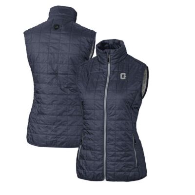 NCAA Heather Georgetown Hoyas Vault Rainier PrimaLoft Eco Full-Zip Puffer Vest