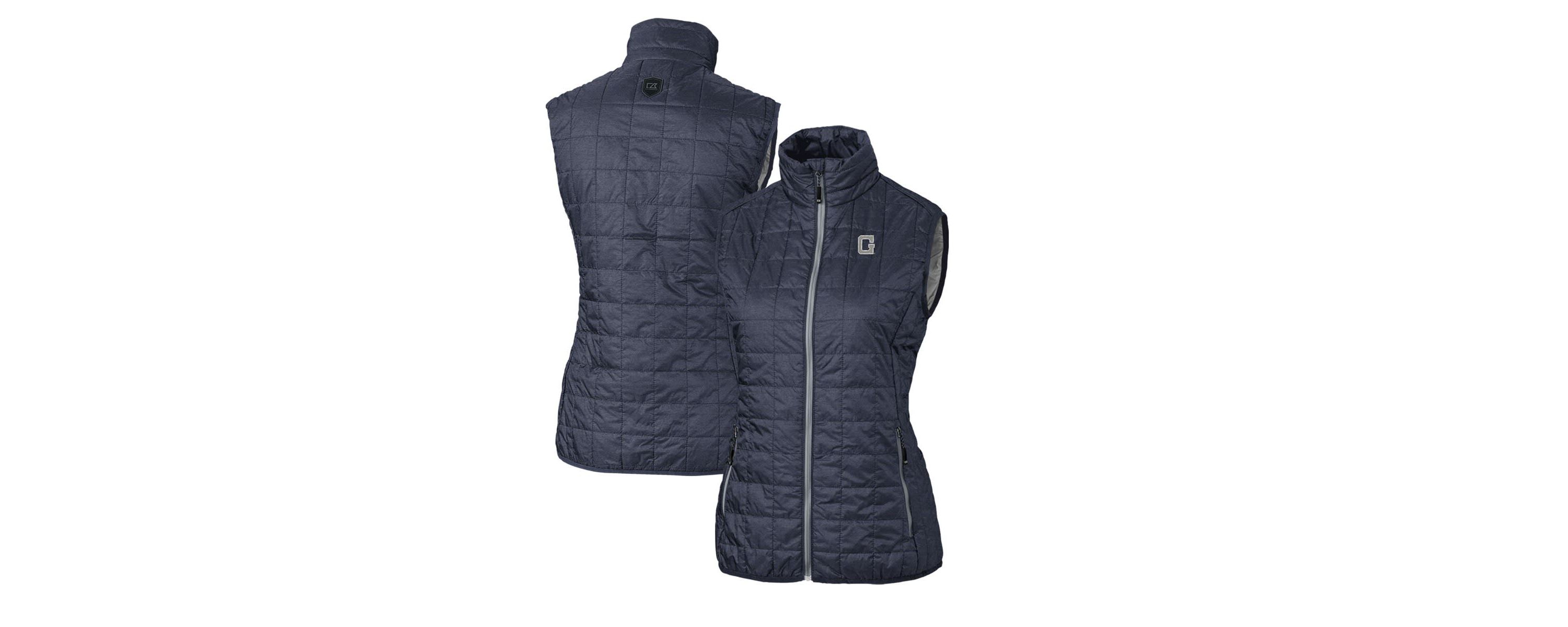NCAA Georgetown Hoyas Vault Rainier PrimaLoft Eco Full-Zip Puffer Vest