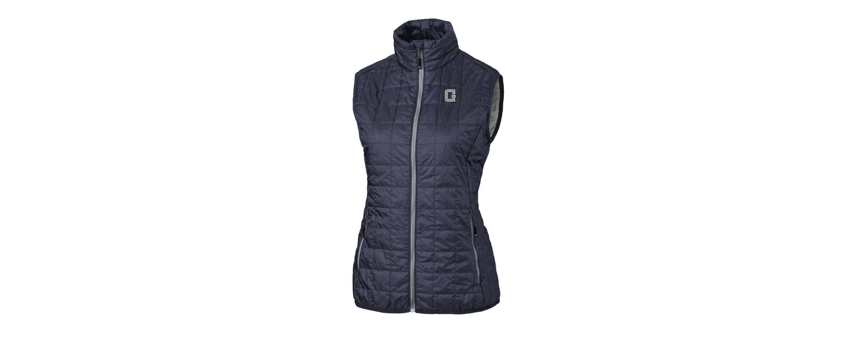 NCAA Georgetown Hoyas Vault Rainier PrimaLoft Eco Full-Zip Puffer Vest