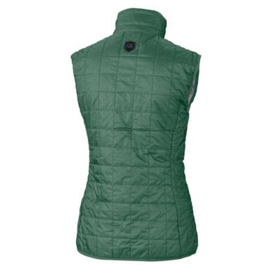 NCAA Heather Michigan State Spartans Vault Rainier PrimaLoft Eco Full-Zip Puffer Vest