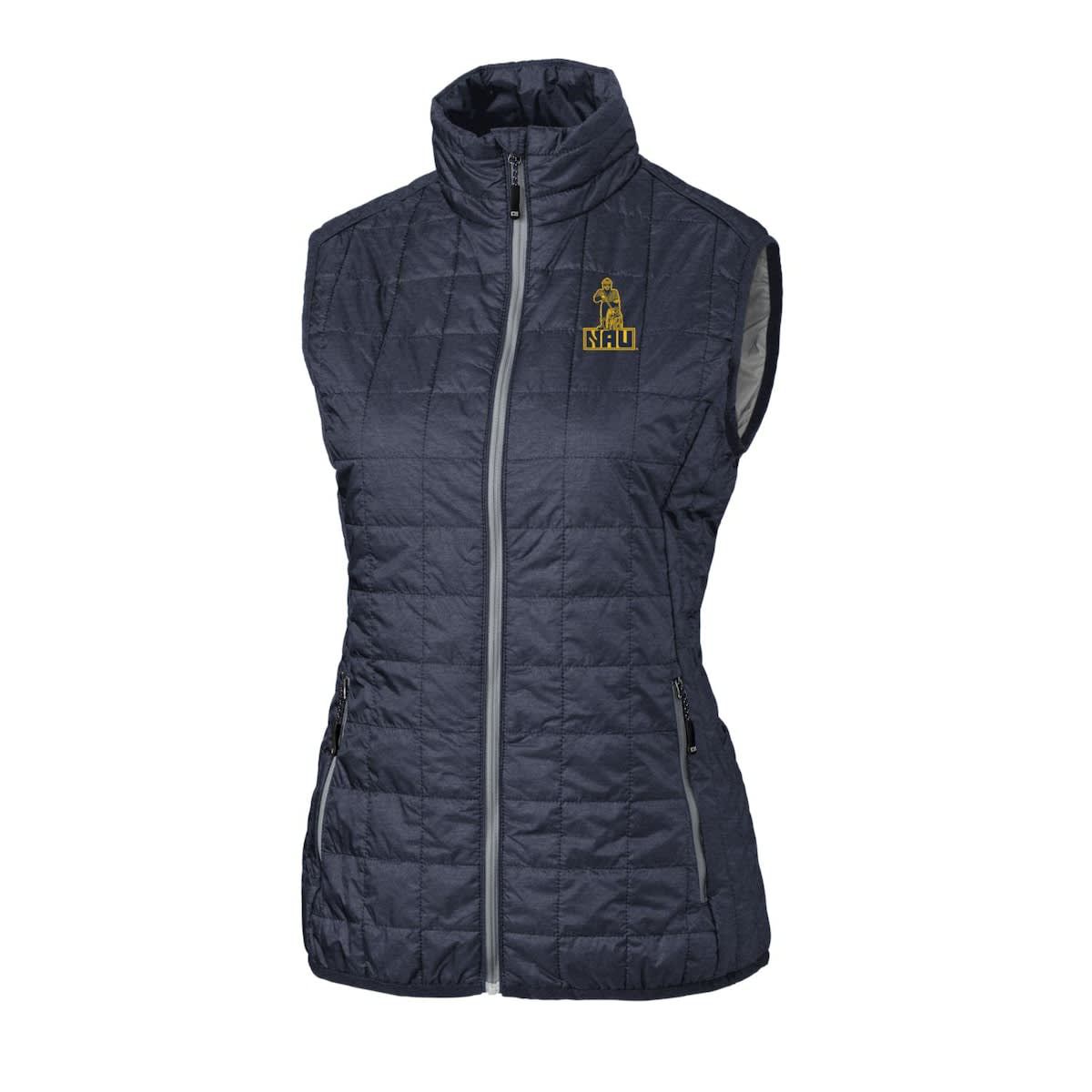 NCAA Northern Arizona Lumberjacks Vault Rainier PrimaLoft Eco Full-Zip Puffer Vest