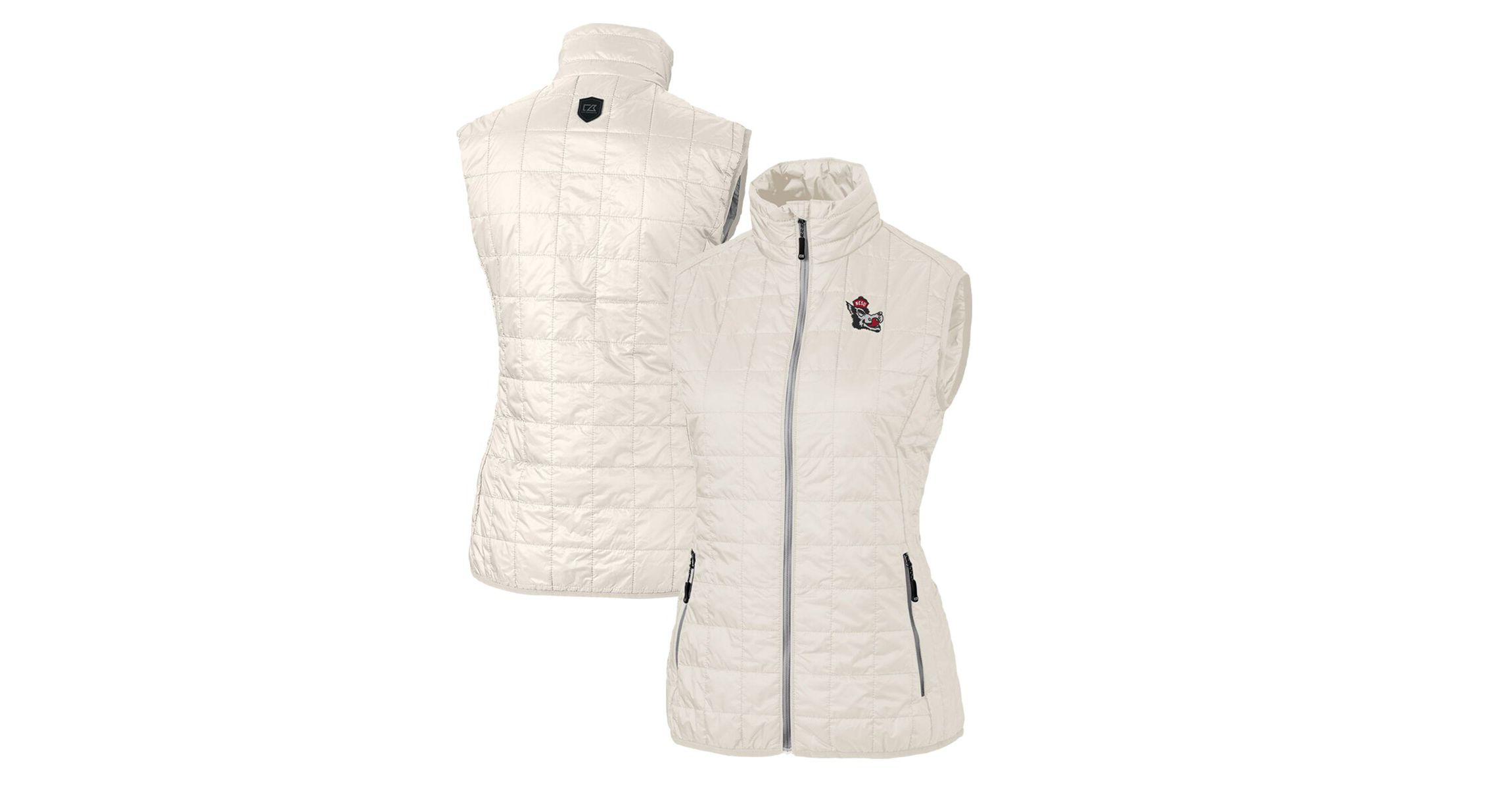 NCAA NC State Wolfpack Vault Rainier PrimaLoft Eco Full-Zip Puffer Vest