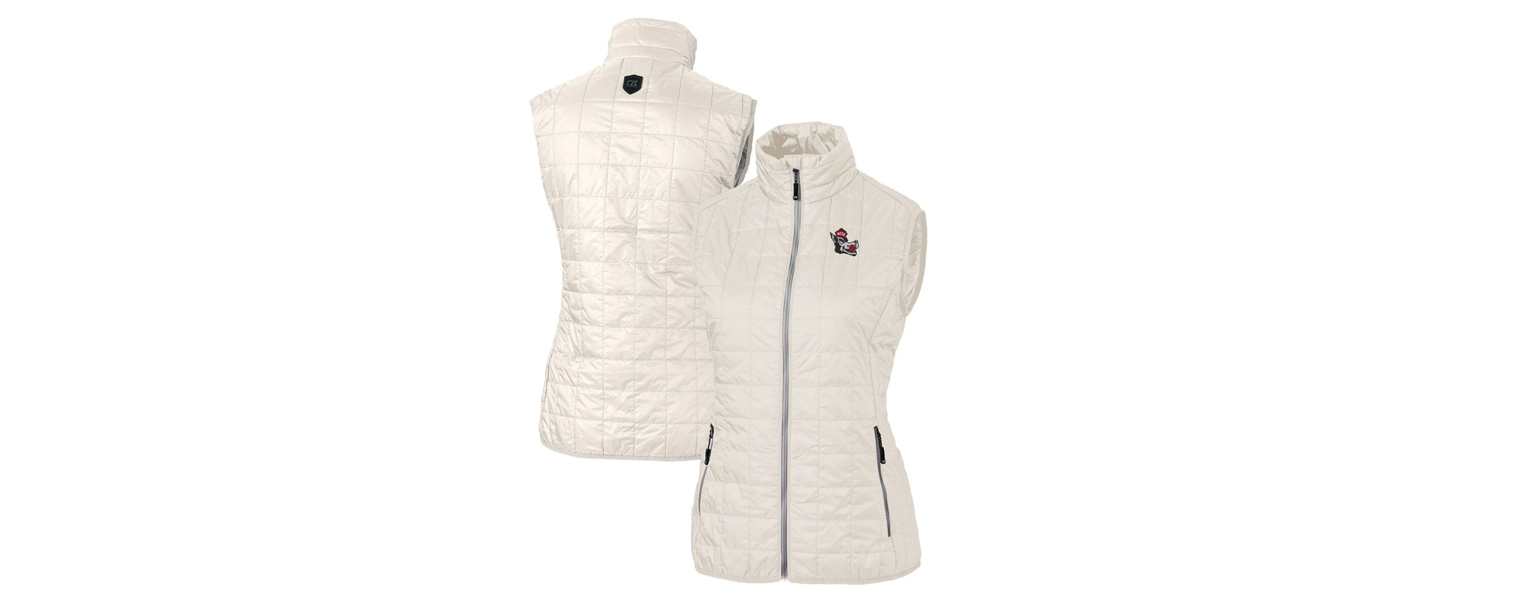 NCAA NC State Wolfpack Vault Rainier PrimaLoft Eco Full-Zip Puffer Vest