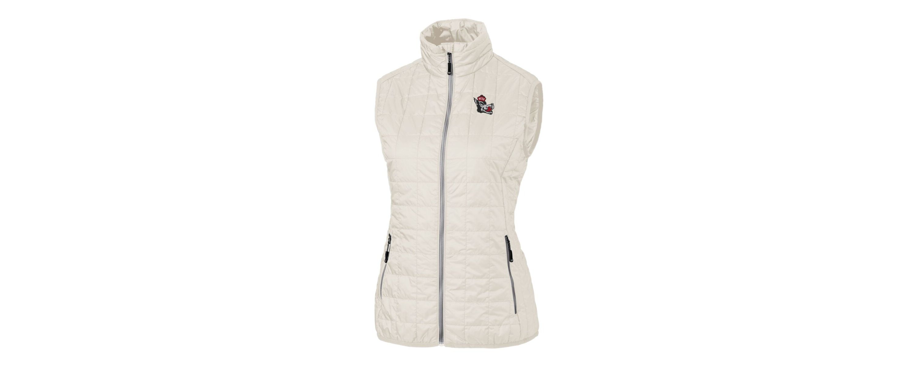 NCAA NC State Wolfpack Vault Rainier PrimaLoft Eco Full-Zip Puffer Vest