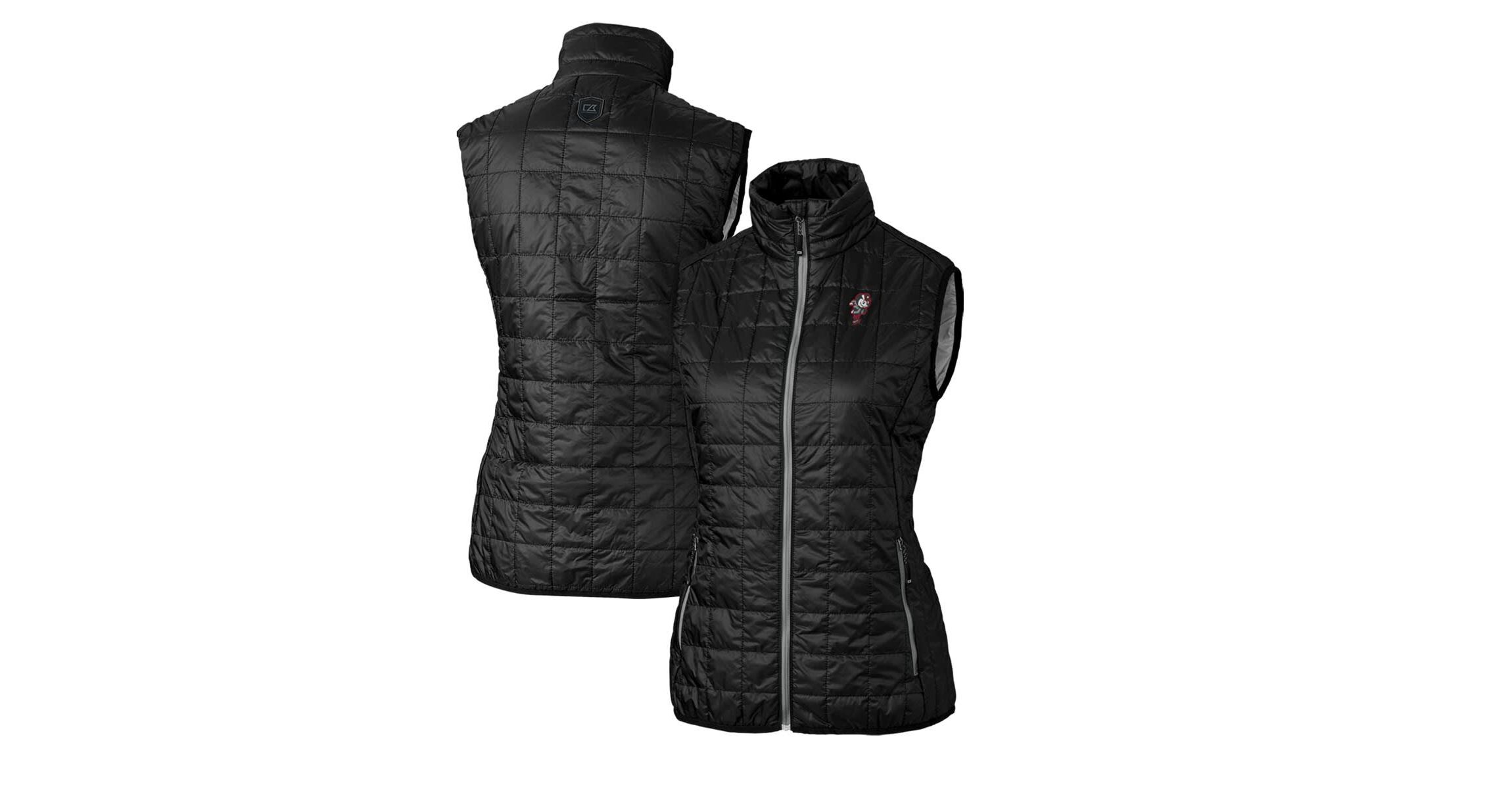 NCAA Ohio State Buckeyes Vault Rainier PrimaLoft Eco Full-Zip Puffer Vest