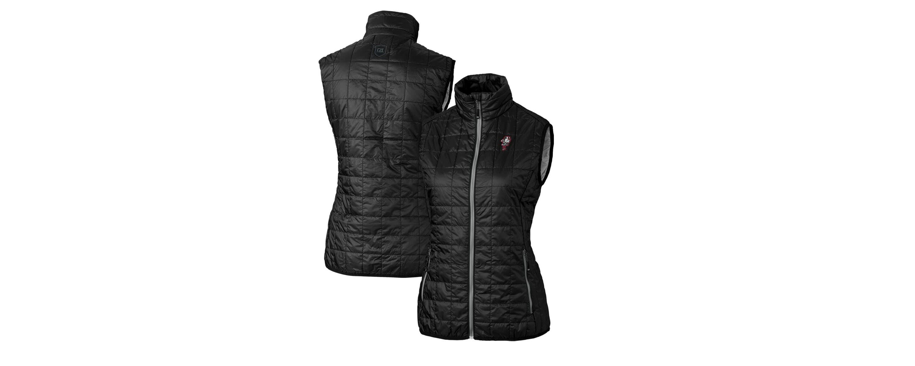 NCAA Ohio State Buckeyes Vault Rainier PrimaLoft Eco Full-Zip Puffer Vest