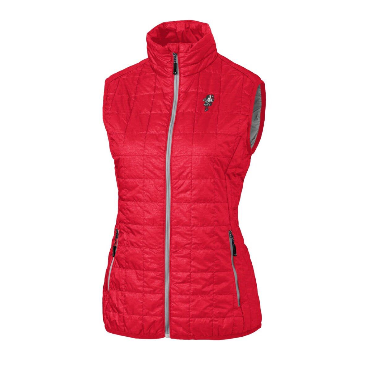 NCAA Ohio State Buckeyes Vault Rainier PrimaLoft Eco Full-Zip Puffer Vest