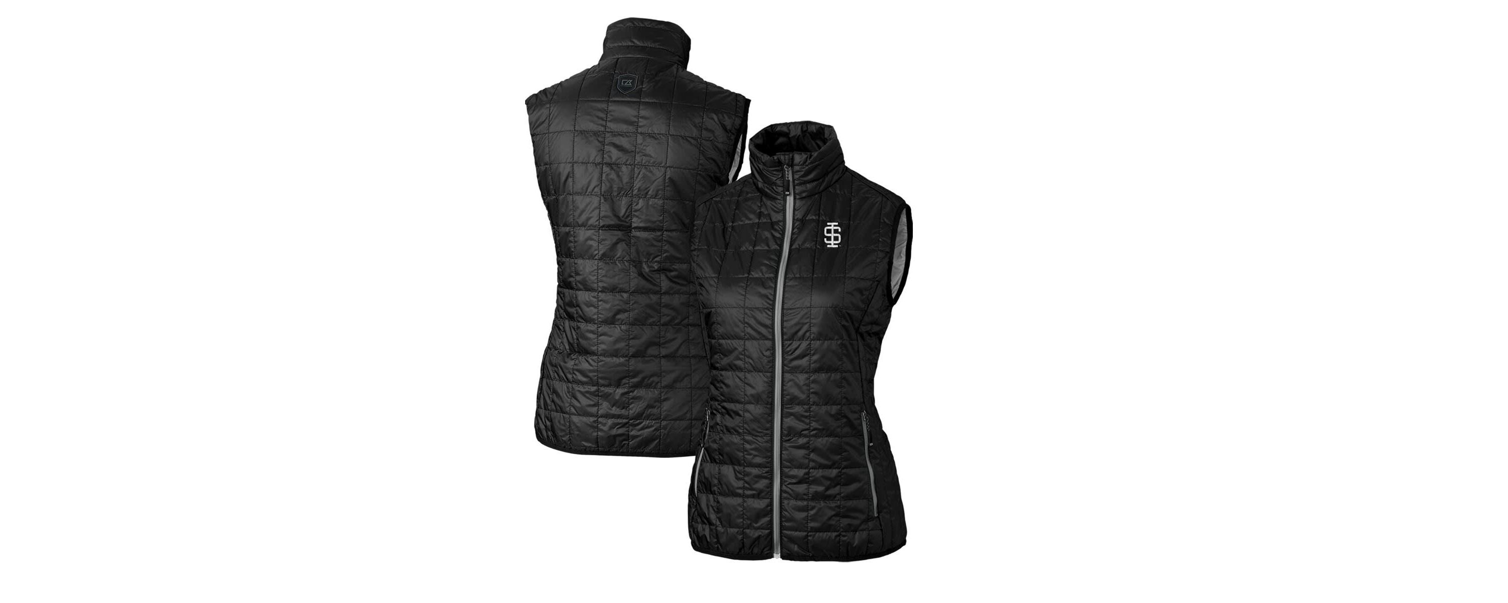 NCAA Southern Illinois Salukis Vault Rainier PrimaLoft Eco Full-Zip Puffer Vest