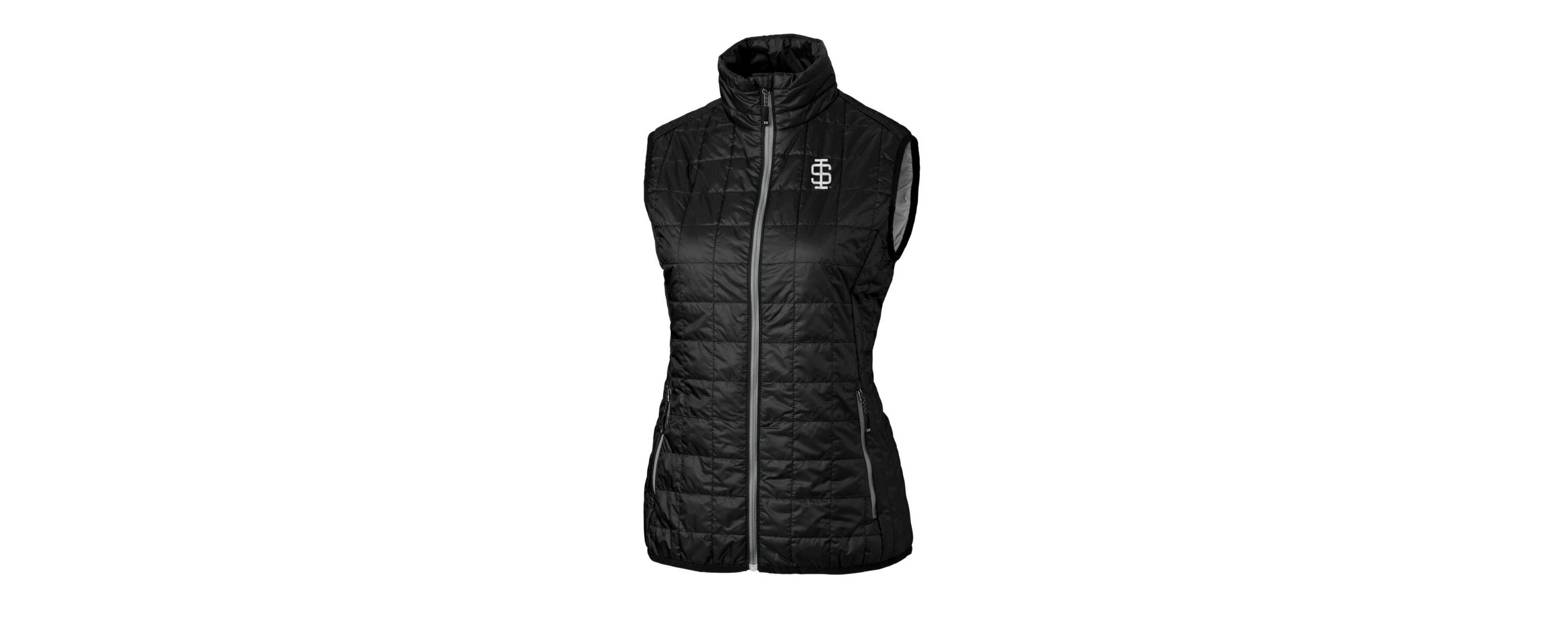 NCAA Southern Illinois Salukis Vault Rainier PrimaLoft Eco Full-Zip Puffer Vest