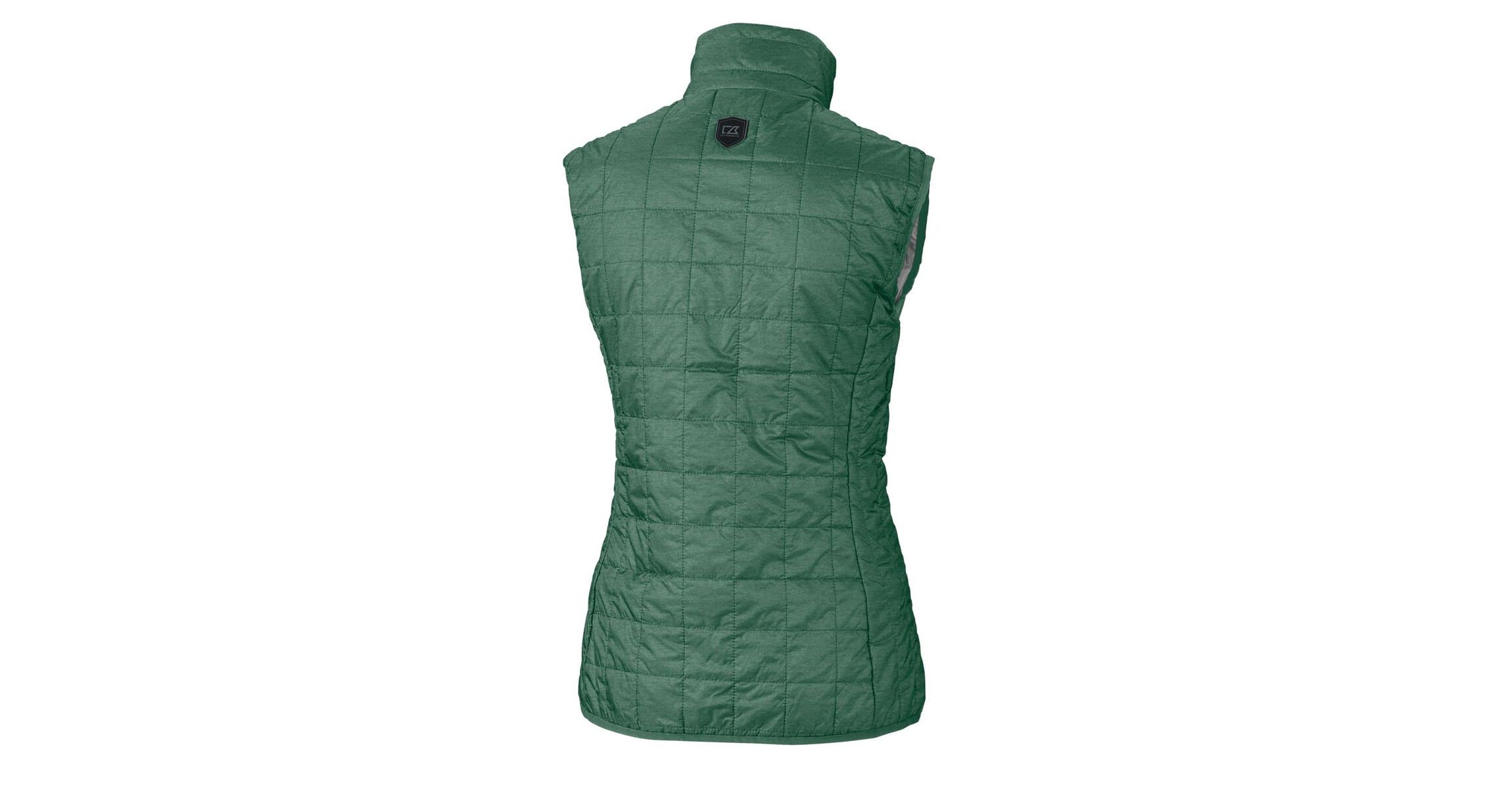 Tulane Green Wave NCAA Tulane Wave Vault Rainier PrimaLoft Eco Full-Zip Puffer Vest