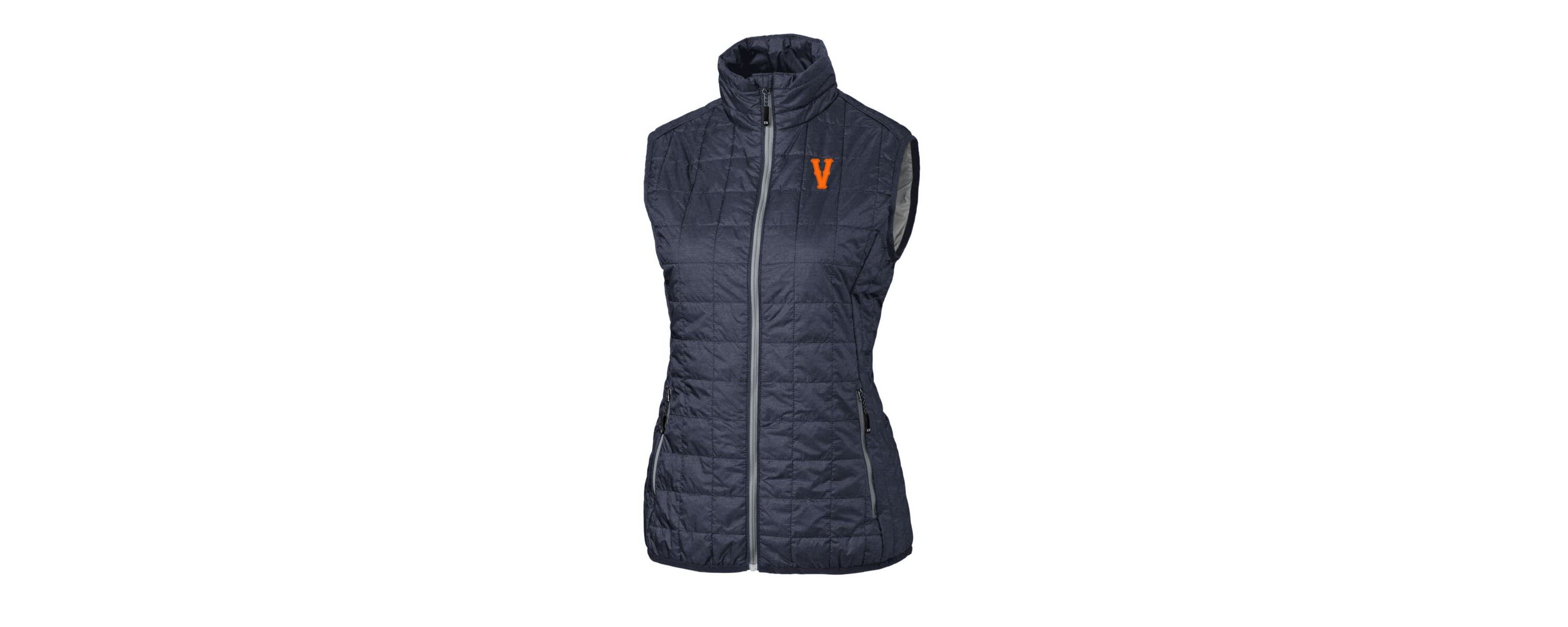 NCAA Virginia Cavaliers Vintage Vault Rainier PrimaLoft Eco Full-Zip Puffer Vest