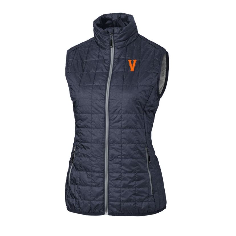 NCAA Virginia Cavaliers Vintage Vault Rainier PrimaLoft Eco Full-Zip Puffer Vest