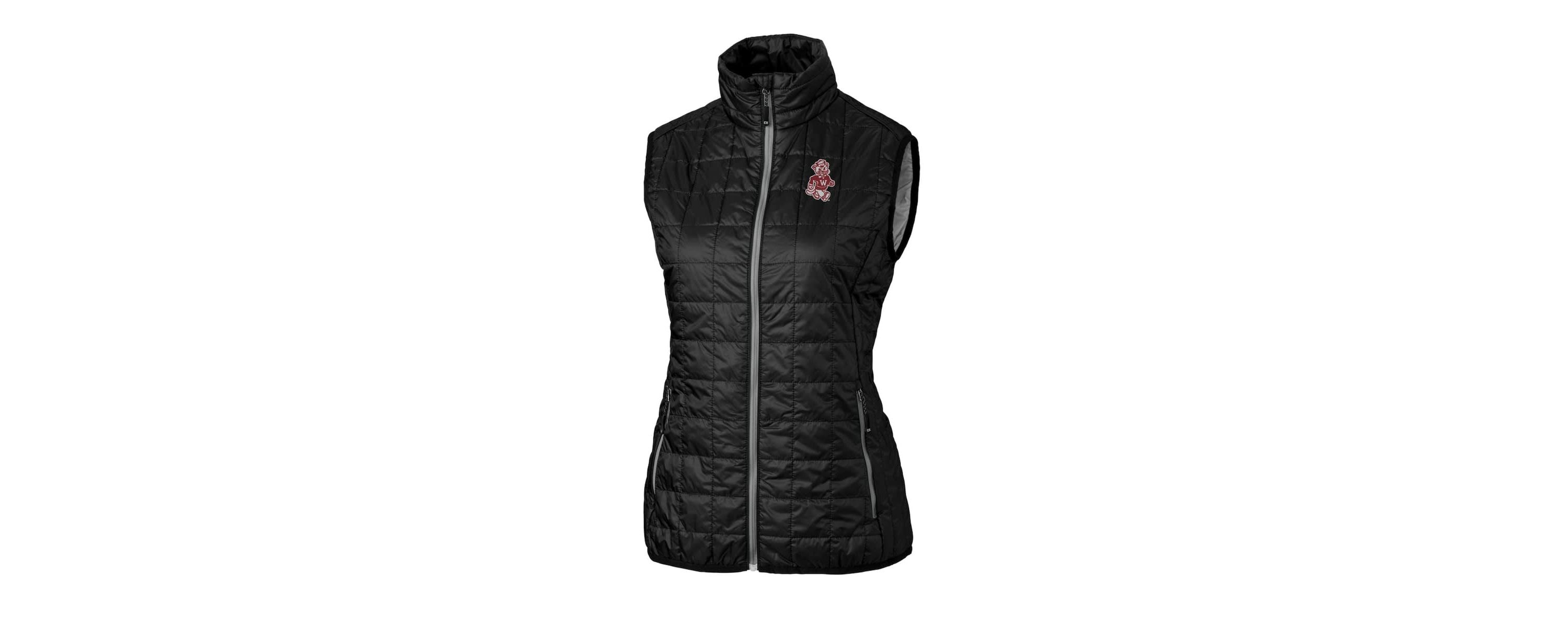 NCAA Washington State Cougars Vault Rainier PrimaLoft Eco Full-Zip Puffer Vest