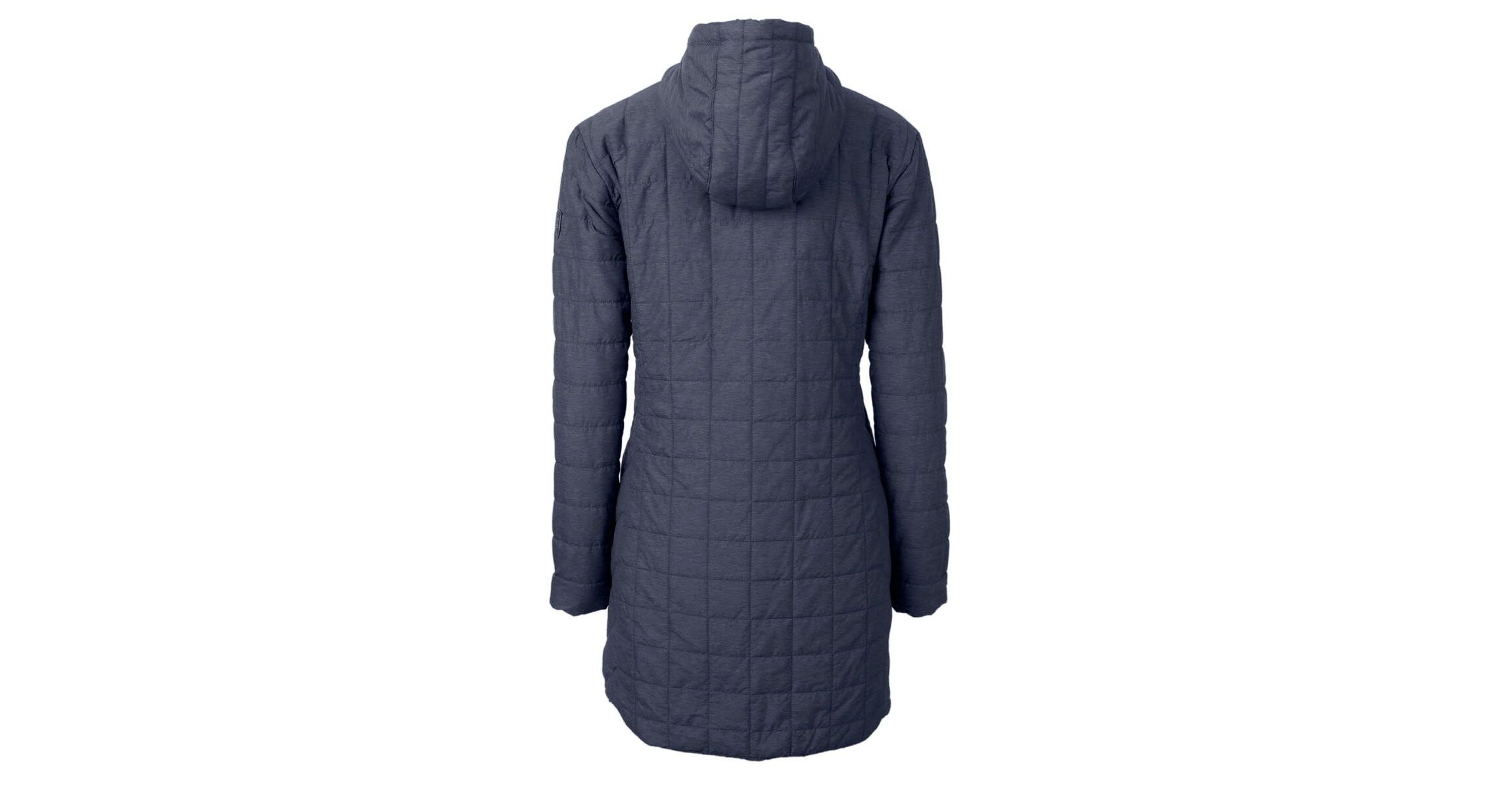 NCAA Heather Georgetown Hoyas Vault Rainier Primaloft Eco Hooded Long Coat