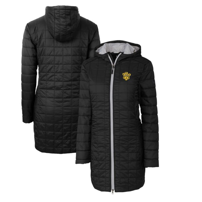NCAA Missouri Tigers Vault Rainier Primaloft Eco Hooded Long Coat