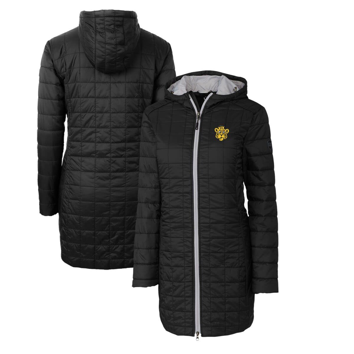 NCAA Missouri Tigers Vault Rainier Primaloft Eco Hooded Long Coat