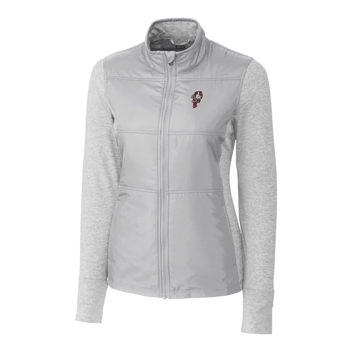 NCAA Ohio State Buckeyes Vault Stealth Hybrid Quilted Full-Zip Jacket