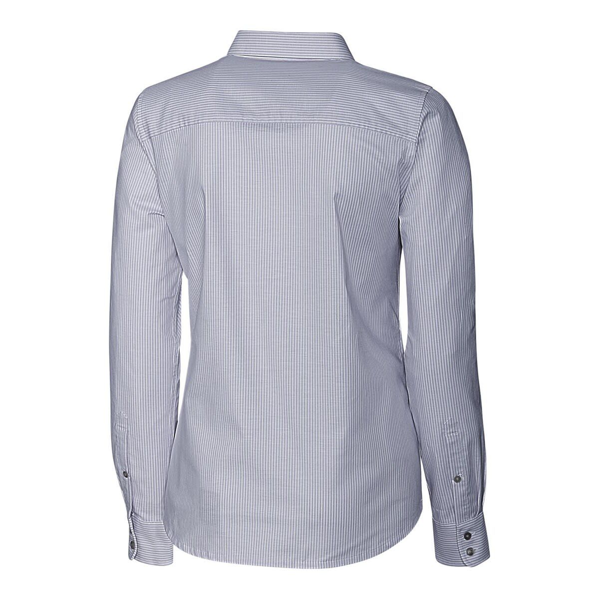 NCAA Florida State Seminoles Oxford Stripe Stretch Long Sleeve Button-Up Shirt