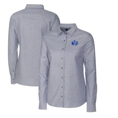 NCAA Air Force Falcons Oxford Stretch Long Sleeve Button-Up Shirt