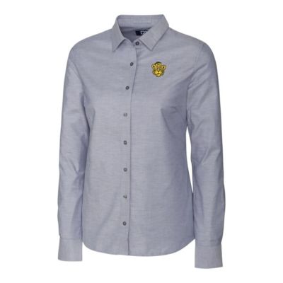 NCAA Missouri Tigers Oxford Stretch Long Sleeve Button-Up Shirt