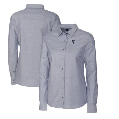 NCAA Villanova Wildcats Oxford Stretch Long Sleeve Button-Up Shirt
