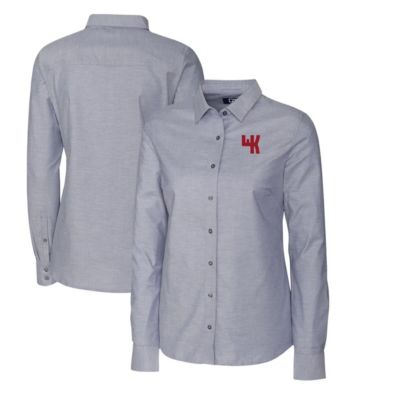 NCAA Western Kentucky Hilltoppers Oxford Stretch Long Sleeve Button-Up Shirt