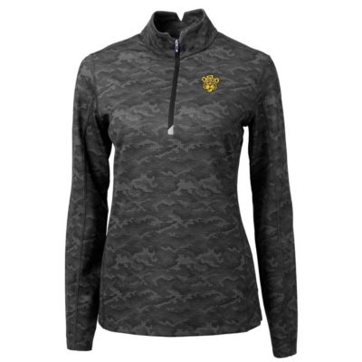 NCAA Missouri Tigers Traverse Print Stretch Quarter-Zip Pullover Top