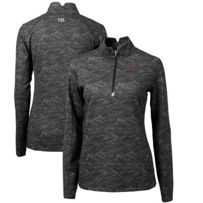 Texas Tech Red Raiders NCAA Traverse Print Stretch Quarter-Zip Pullover Top