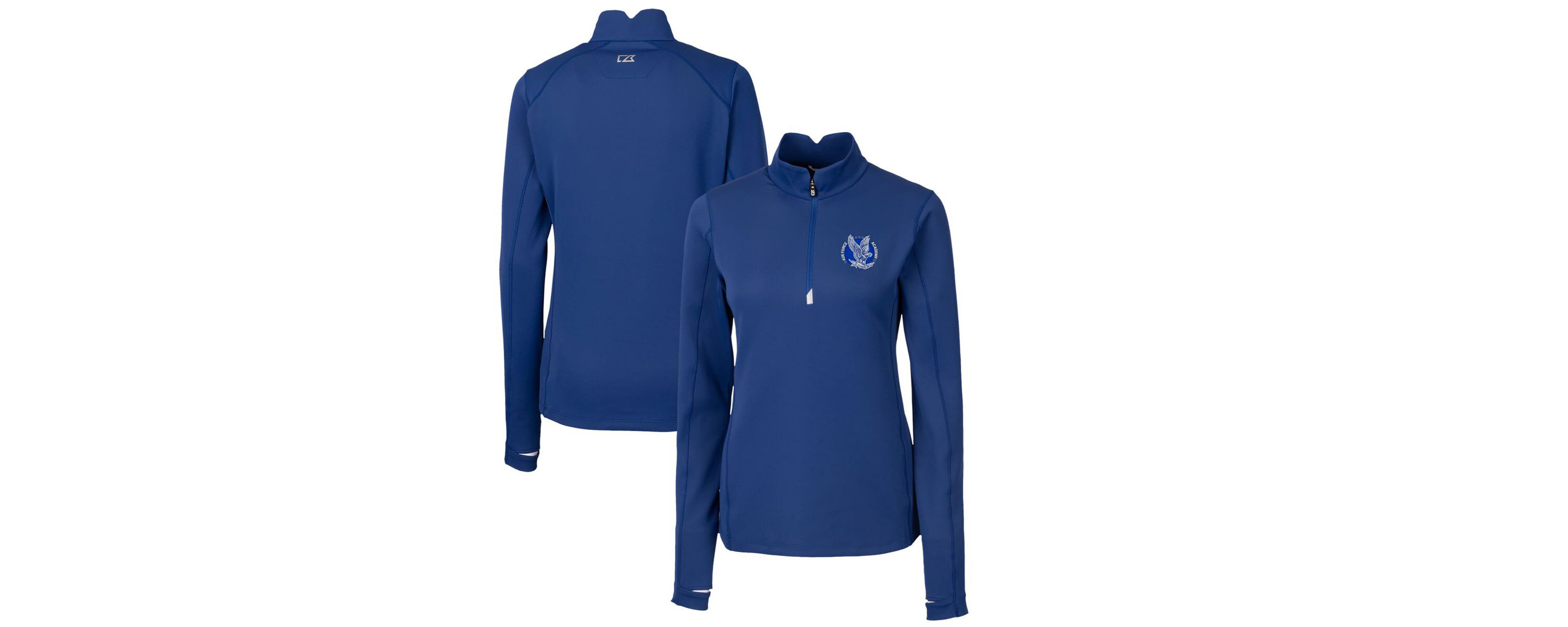 NCAA Air Force Falcons Traverse Stretch Quarter-Zip Pullover Top