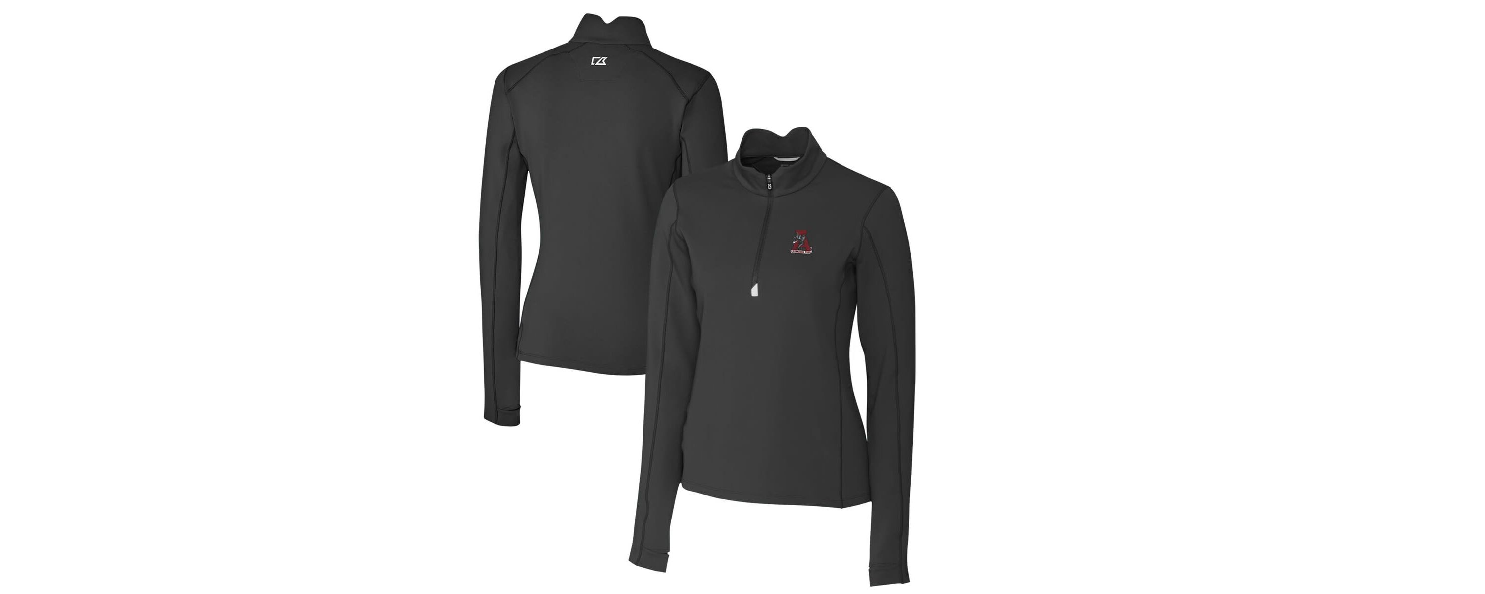 Alabama Crimson Tide NCAA Alabama Tide Traverse Stretch Quarter-Zip Pullover Top