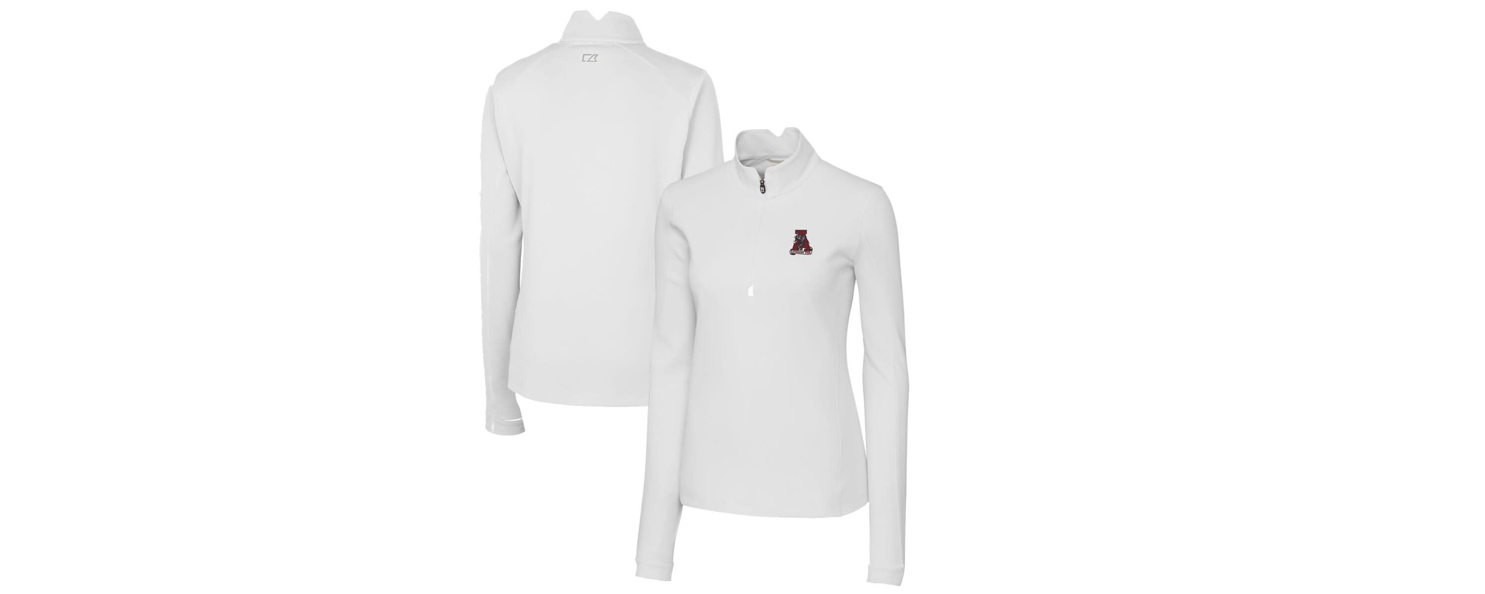 Alabama Crimson Tide NCAA Alabama Tide Traverse Stretch Quarter-Zip Pullover Top