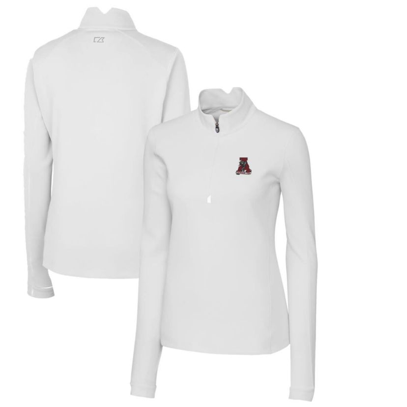 Alabama Crimson Tide NCAA Alabama Tide Traverse Stretch Quarter-Zip Pullover Top