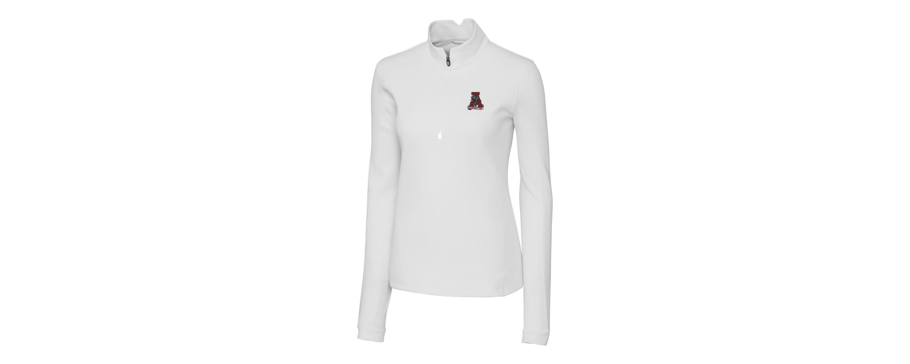 Alabama Crimson Tide NCAA Alabama Tide Traverse Stretch Quarter-Zip Pullover Top