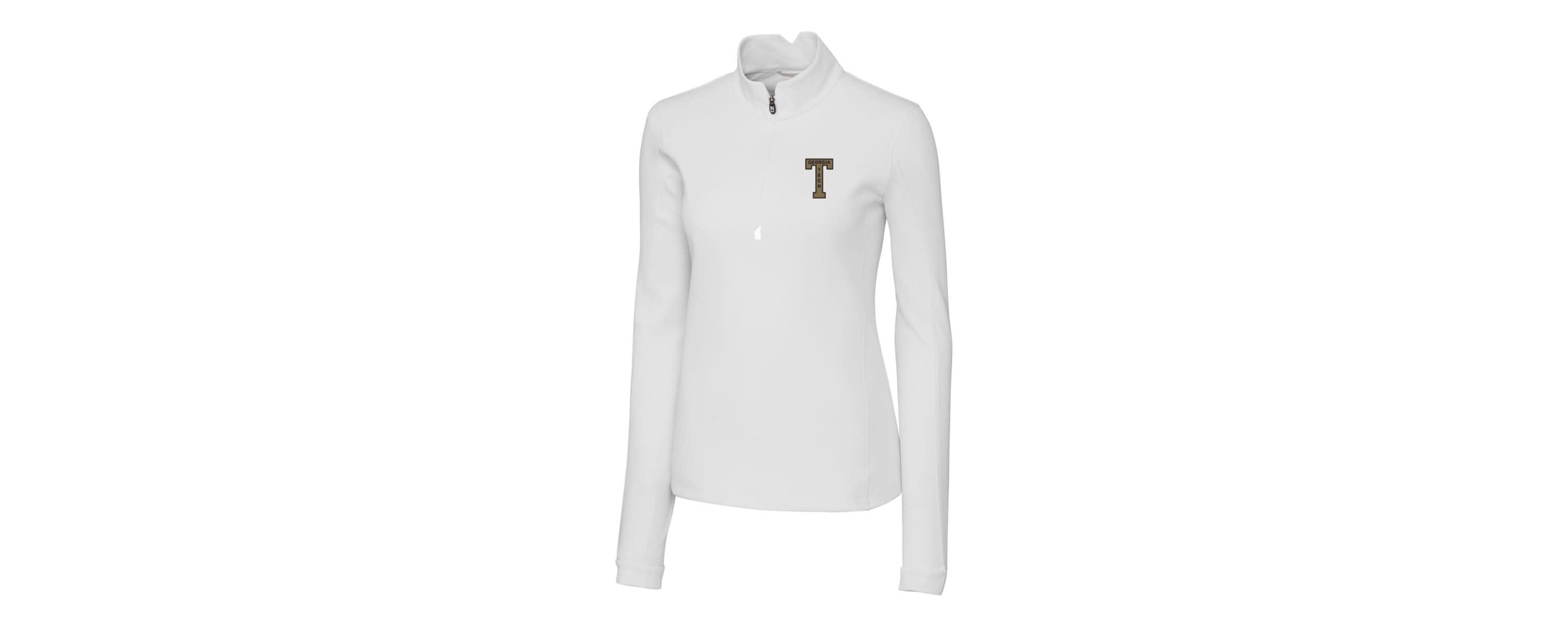 Georgia Tech Yellow Jackets NCAA Georgia Tech Jackets Traverse Stretch Quarter-Zip Pullover Top
