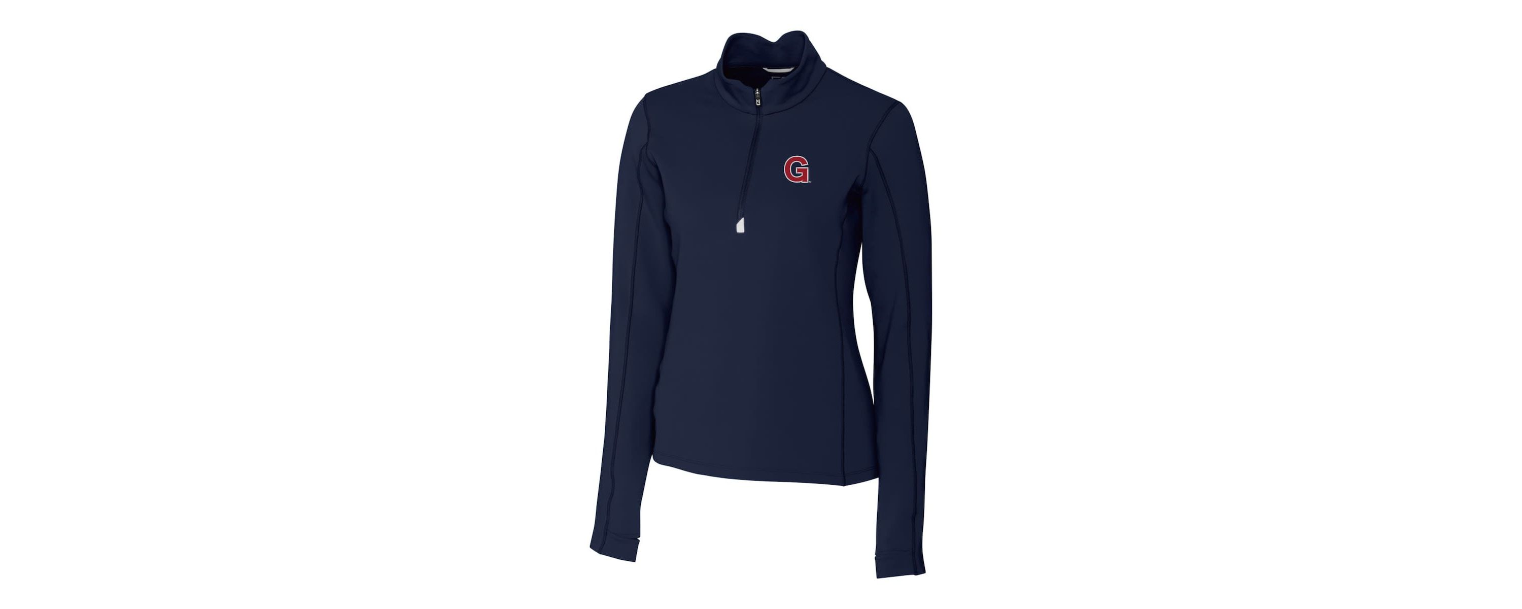 Gonzaga University Bulldogs NCAA Gonzaga Bulldogs Traverse Stretch Quarter-Zip Pullover Top