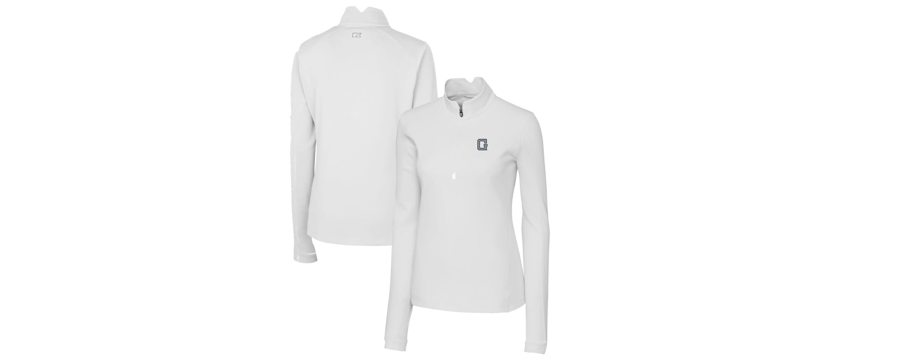 NCAA Georgetown Hoyas Traverse Stretch Quarter-Zip Pullover Top