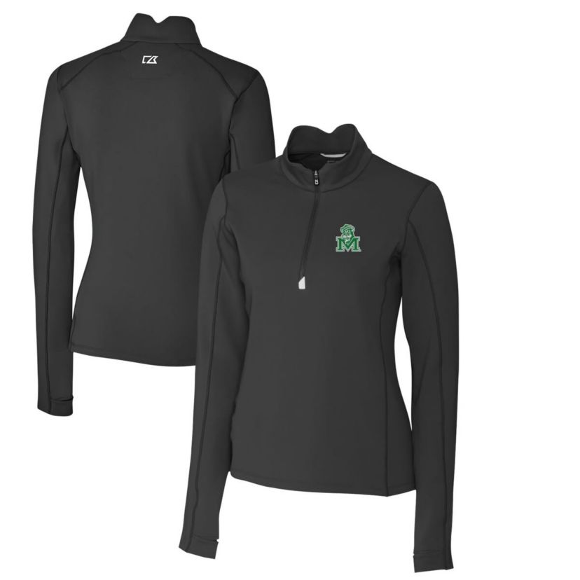 NCAA Marshall Thundering Herd Traverse Stretch Quarter-Zip Pullover Top