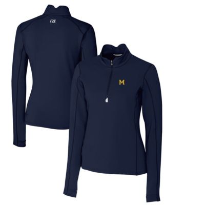 NCAA Michigan Wolverines Traverse Stretch Quarter-Zip Pullover Top