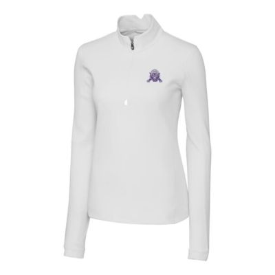 NCAA Northwestern Wildcats Traverse Stretch Quarter-Zip Pullover Top